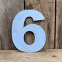 Large Metal House Numbers, thumbnail 8 of 8