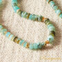 Blue Opal Beaded Short Collar Necklace, thumbnail 6 of 8