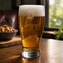 Personalised Pint Glass Engraved For 40th Birthday Gift, thumbnail 1 of 11