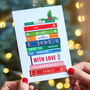 Personalised Books Christmas Card Packs, thumbnail 1 of 5