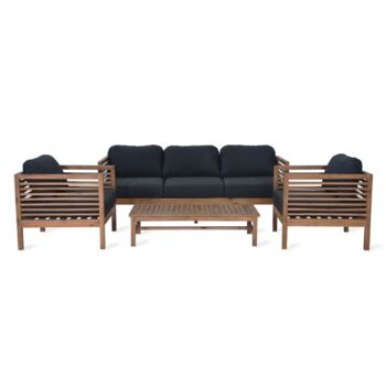 Sennen Outdoor Sofa And Table Set, 4 of 4