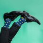 Men's Egyptian Cotton Socks With Fishes On Them, thumbnail 1 of 4