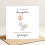 Personalised Daughter 1st Birthday Card, thumbnail 2 of 7