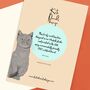 Cats Whiskers Greetings Card, thumbnail 2 of 3