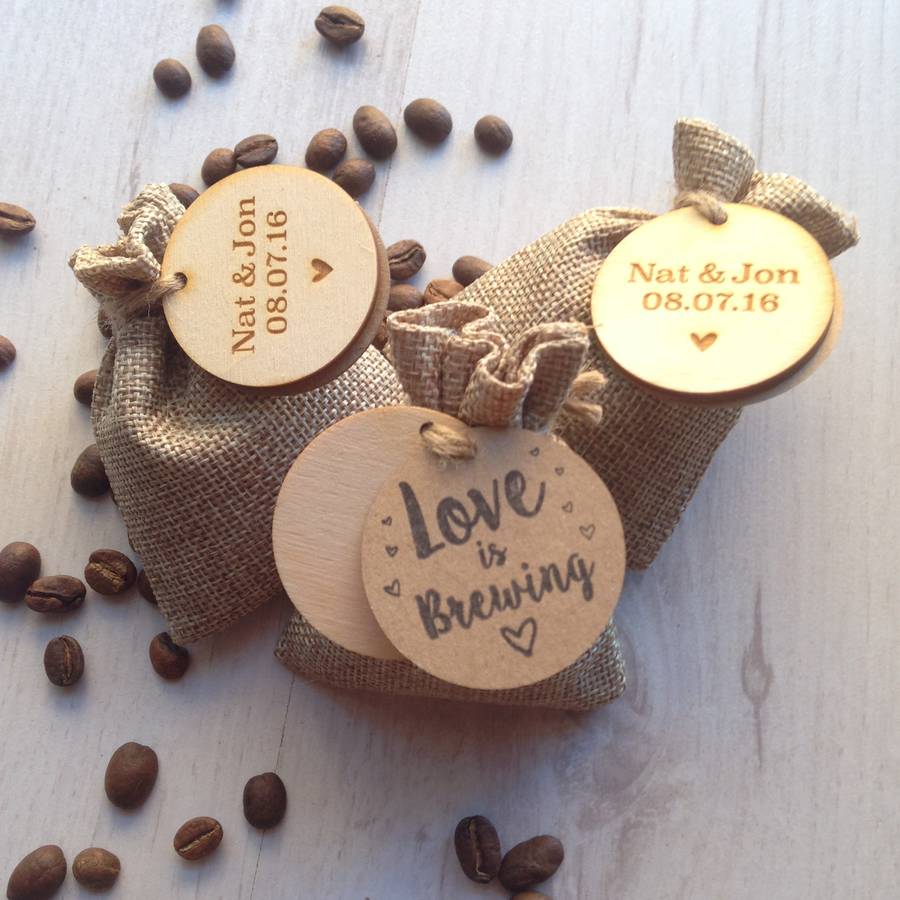 Personalised Coffee Wedding Favours, 1 of 3