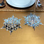 Mirror Acrylic Snowflake Coasters Set Of Four V3, thumbnail 2 of 2