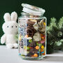 Personalised Childrens Christmas Treat Jar, thumbnail 1 of 4