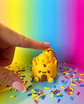 Sandcastle Fidget Clicker | Sensory Desk Accessory, 2 of 3