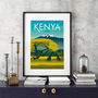 Kenya Art Print, thumbnail 1 of 4