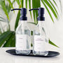 Refillable Clear Bottle With White Minimalist Label, thumbnail 7 of 10