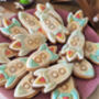 Personalised Hand Decorated Fathers Day Rocket Biscuits, thumbnail 3 of 7