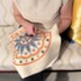 Mandala Embroidery Kit With 100% British Wool, thumbnail 5 of 6