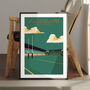 Franklin's Gardens Black, Green And Gold Edition Poster, thumbnail 1 of 7