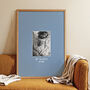 Personalised New Mum Photo Print With Date, thumbnail 1 of 12