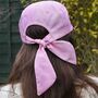 Personalised Birthday Flower Organic Cotton Cap Gift, thumbnail 5 of 7