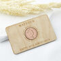 40th Birthday 1986 Penny Personalised Wallet Card, thumbnail 2 of 5
