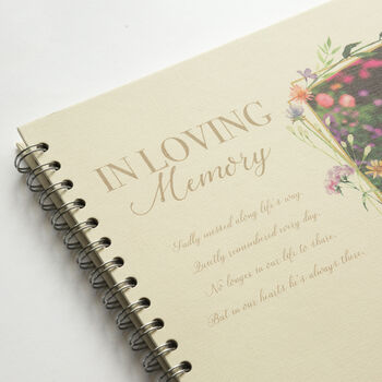 In Loving Memory Photo Memories Book, 4 of 8