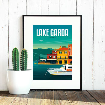 Lake Garda Art Print, 3 of 4