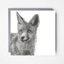 Fox Countryside Wildlife Greeting Card, thumbnail 3 of 7