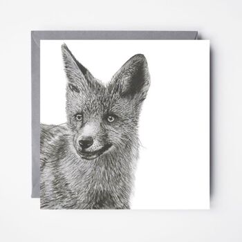 Fox Countryside Wildlife Greeting Card, 3 of 7