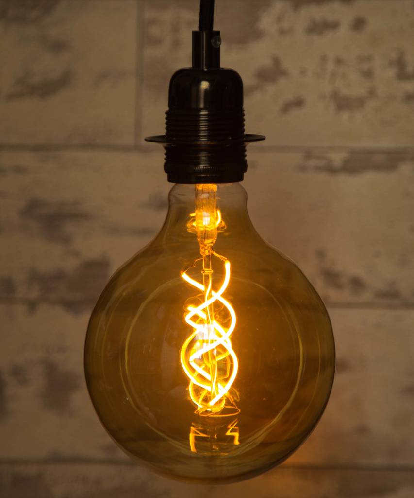 led light bulb globe vintage by william & watson | notonthehighstreet.com