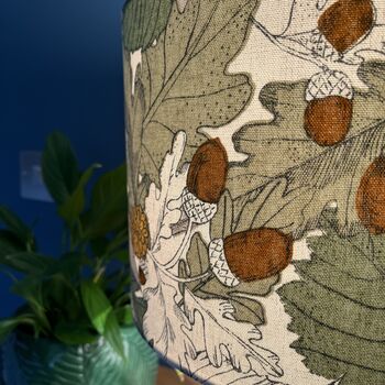 Mercia Apple And Spice Woodland Drum Lampshades, 4 of 9