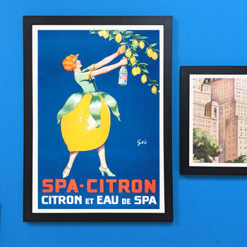 Limited Edition: Vintage Spa Citron Poster Print, 3 of 8