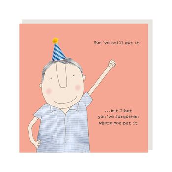 Birthday Card For Him Forgotten, 2 of 2