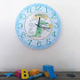 Personalised Kids Wall Clock, thumbnail 1 of 8