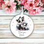 Personalised Skunk And Child Mother's Day Decoration, thumbnail 1 of 2