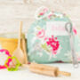 Personalised Children's Baking Set In A Floral Bag, thumbnail 2 of 12