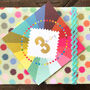 Colourful Cloud 3rd Birthday Card, thumbnail 1 of 4