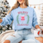 Holiday Spirit Cocktail Club Christmas Sweatshirt, thumbnail 2 of 7