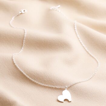 Mother And Child Set Of Two Heart Puzzle Necklaces, 8 of 10