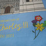 King Charles Coronation Westminster Abbey Tea Towel, thumbnail 3 of 7