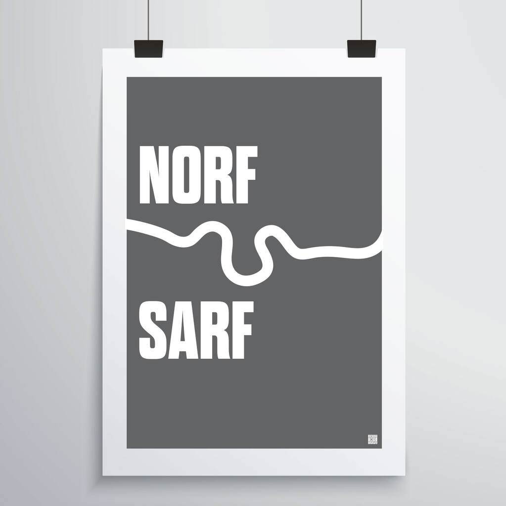 Norf Sarf Print, 1 of 4