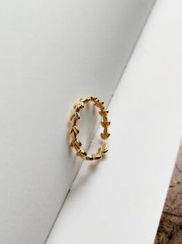 14 K Gold Promise Love Ring Set, 10 of 12