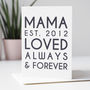 Personalised Mama Mother's Day Card, thumbnail 2 of 4