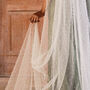 Pearl Encrusted Wedding Veil, thumbnail 1 of 5