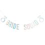 Iridescent Bride Squad Banner, thumbnail 3 of 3