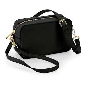 Personalised Cross Body Bag With Gold Initials, 3 of 5
