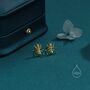 Ant Stud Earrings In Sterling Silver, thumbnail 5 of 10
