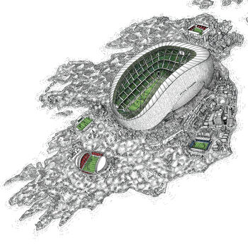 The Home Nations! Rugby Grounds Of The UK And Ireland, 4 of 6