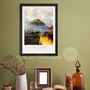 Catbells From Skelgill Bank Lake District Poster Print, thumbnail 1 of 5