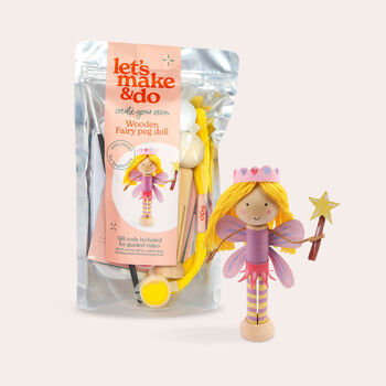 Make Your Own Fairy Wooden Craft Kit For Kids, 12 of 12