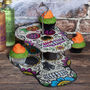 Mexican Candy Skull Halloween Acrylic Party Cake Stand, thumbnail 1 of 2