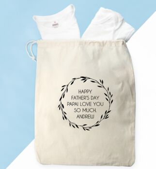 Daddy And Me Remix T Shirt Set, 4 of 4