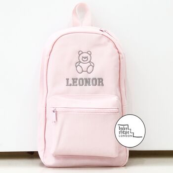 Personalised Name And Design Unisex Mini Backpack, 4 of 12