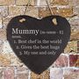 Personalised Definition Slate Hanging Sign, thumbnail 3 of 4