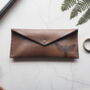 Moth Leather Pencil Case, thumbnail 1 of 5